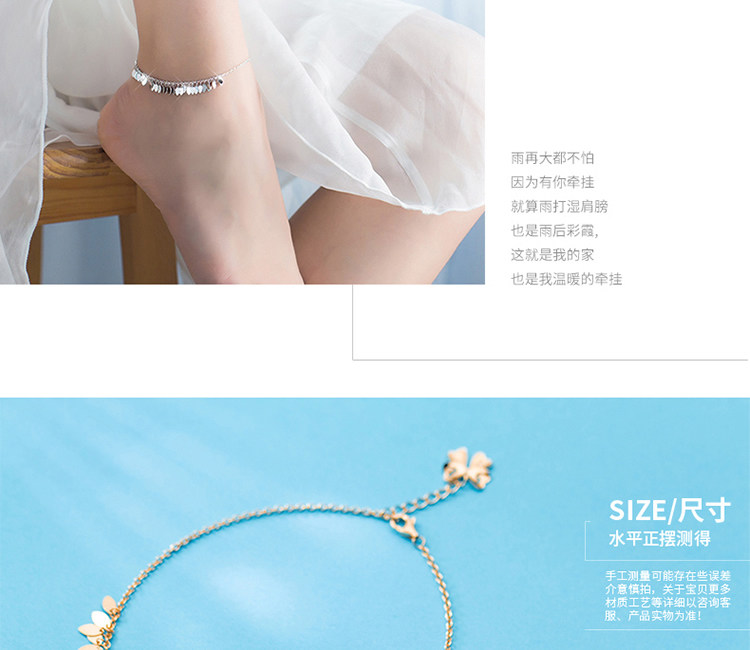 Chaine de cheville Femme OTHER   en Argenterie - Ref 3102656 Image 13