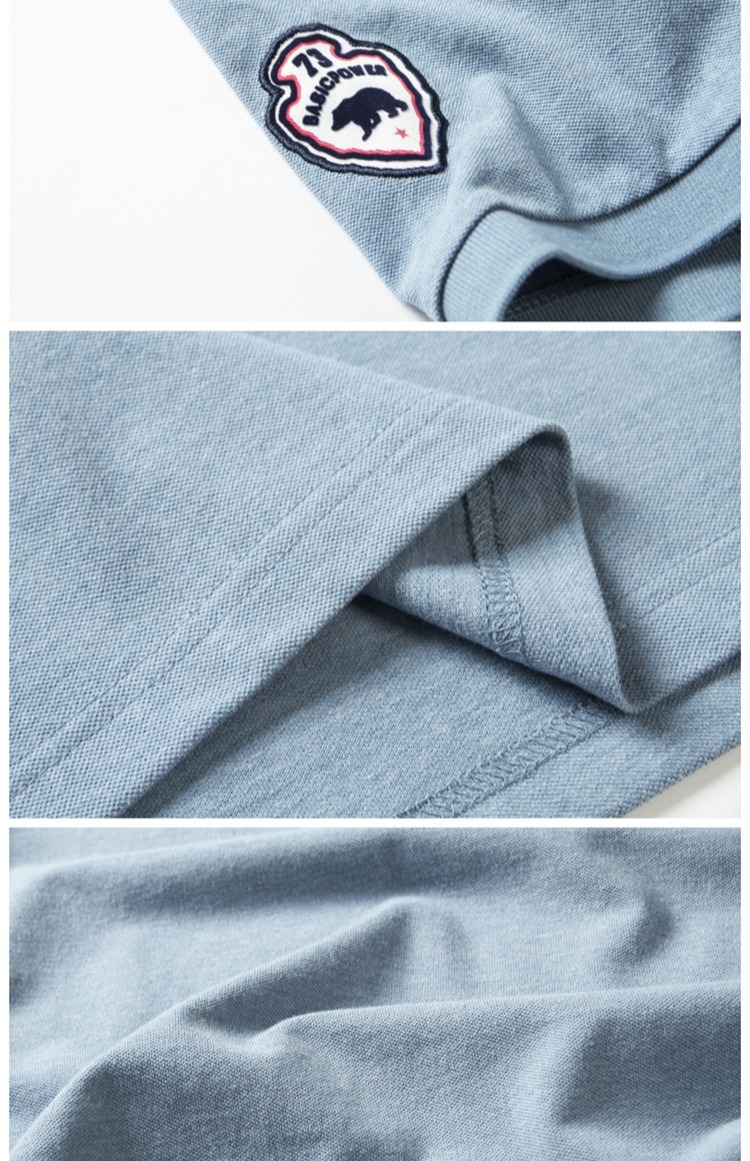 Áo thun nam công sở mới ngắn tay áo thun cotton ngắn tay mùa hè nam giản dị Paul áo cổ áo áo phông nam có cổ