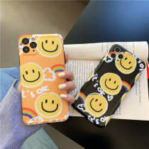 xsxmax rainbow smiley face 12 new xs for Apple 11Pro phone case IphoneXsmax Classic