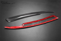 Suitable for Audi A4B6 modified carbon fiber eyebrow lights eyebrows angry eyebrows one pair 02-05 model