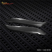 Suitable for 96--99 Toyota Glanza EP91 carbon fiber headlight eyebrows a pair of headlight decorative stickers