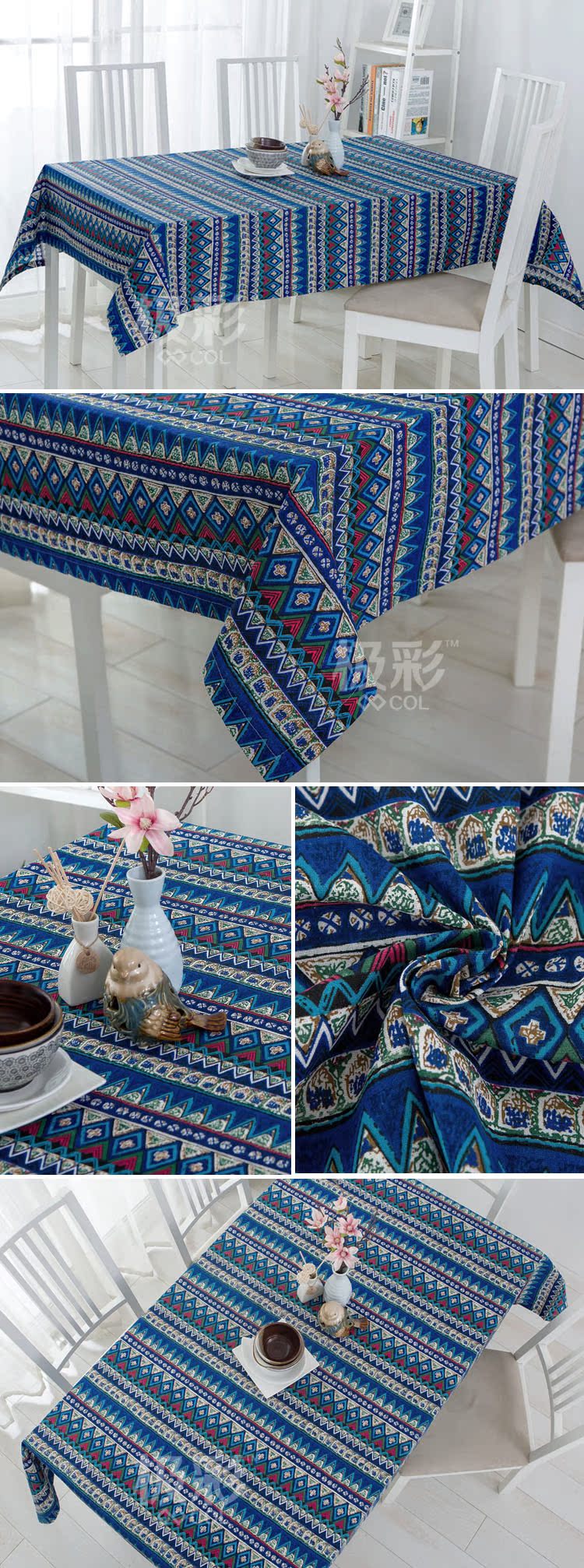 Phong cách quốc gia retro retro châu Âu vải lanh bảng vải trang trí nền vải thanh bàn vải bàn cà phê vải bìa khăn trải bàn vintage
