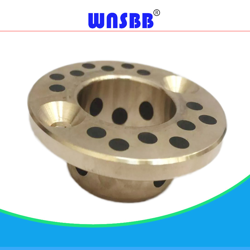 Copper sleeve MPSZ30-20 oil without oil bush Thrust flange OFP02 inner diameter 25 30 30 35 40 50mmOFP02