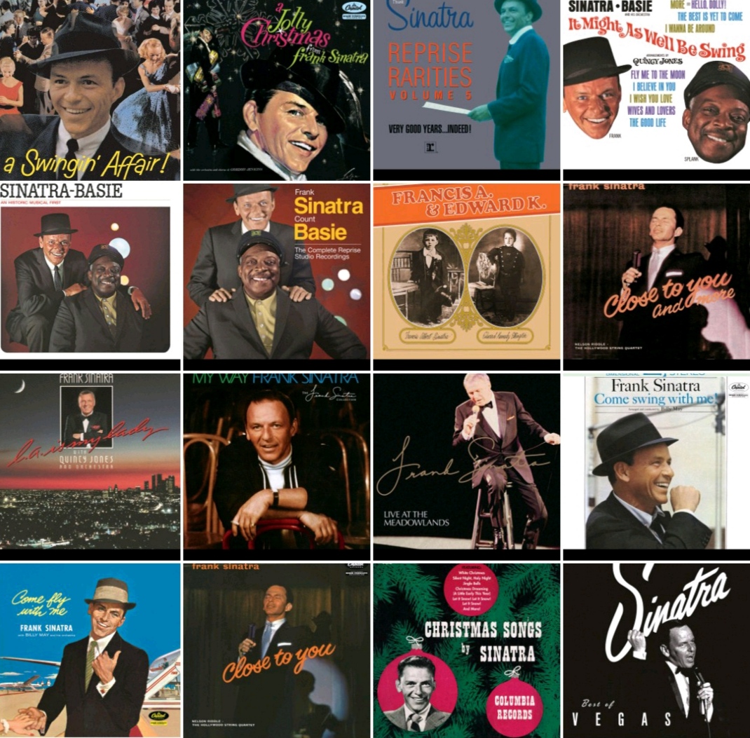 MQA Digital Source Music Singer Frank Sinatra collection of 110 collections