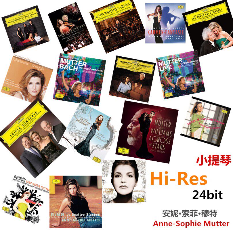 Anne-Sophie Mutter Undistorted Hi-Res Music DSD Sound Source