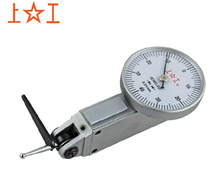 Upper working lever Dial Gauge Dial small compared to Table 2 0 8mm 0 leveraged indicating meter tray 30m