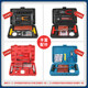 Car Vacuum Tire Repair Needle, Tire Pressure Repair Strip, Valve Cap, Valve Core, Needle Nose Pliers, Emergency Tool Set