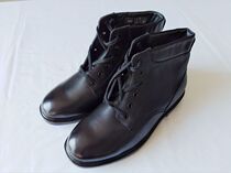 Velvet leather shoes plus velvet mens cotton shoes winter warm area fur shoes head layer cowhide black round head