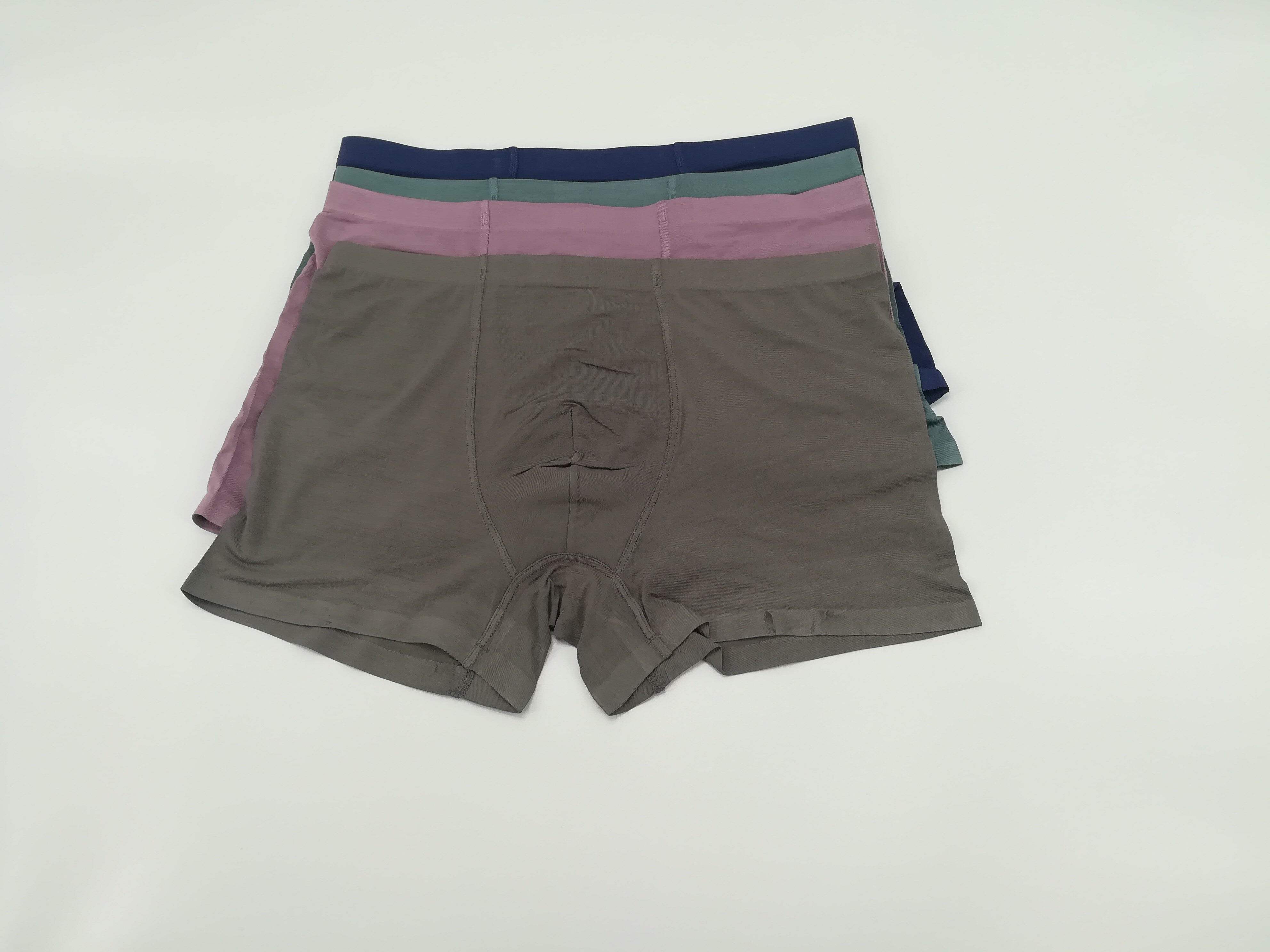 Hair male four-corner panties Modale shorts wooden trace men's underwear tight and comfortable elasticity