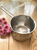 Japanese Takeover Industry 18-8 Stainless Steel Milk Pan Chocolate Pan 800ml1000 Ml With Scales with Note