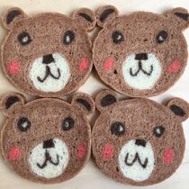 Spot Japanese shell printing 1kg bear head bear bear weather Steel Toast Box bread mold