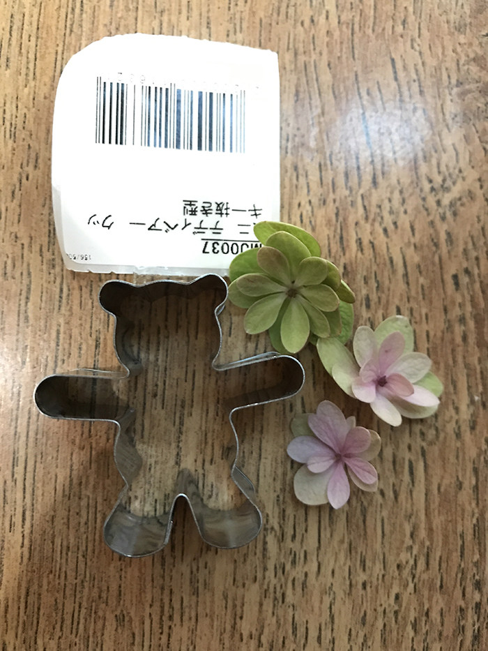 Japanese Made Stainless Steel Cookie Curchimold Arm Lengthened Hug Bear Rabbit Piggy