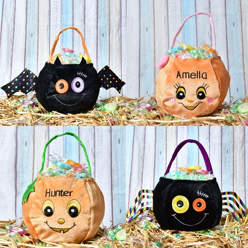 Детская креативная трехмерная льняная сумка для детского сада, декор, xэллоуин, подарок на день рождения