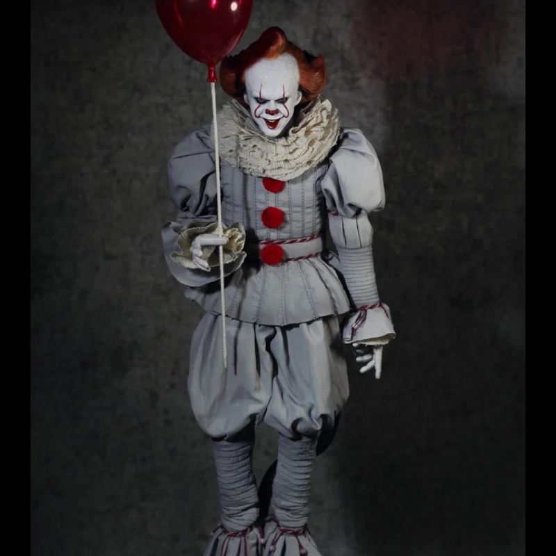 Halloween Clown Ghost Cosplay Costume Movie-Style Evil Horror Suit Stage Performance Outfit Adult Costume