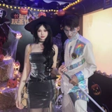 Боди для взрослых, комплект, xэллоуин, косплей, в обтяжку