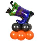 Товары для украшения воздушными шарами на Хэллоуин, праздничные украшения для вечеринок, воздушный шар, дорожная направляющая, колонна, детский сад, торговый центр, реквизит, макет