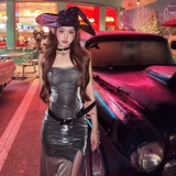 Боди для взрослых, комплект, xэллоуин, косплей, в обтяжку