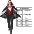 Cosplay Trang phục Halloween dành cho nam và nữ trưởng thành kinh dị Nhà Thanh Zombie trang phục Zombie chết ma quần áo sự tích halloween Trang phục haloween