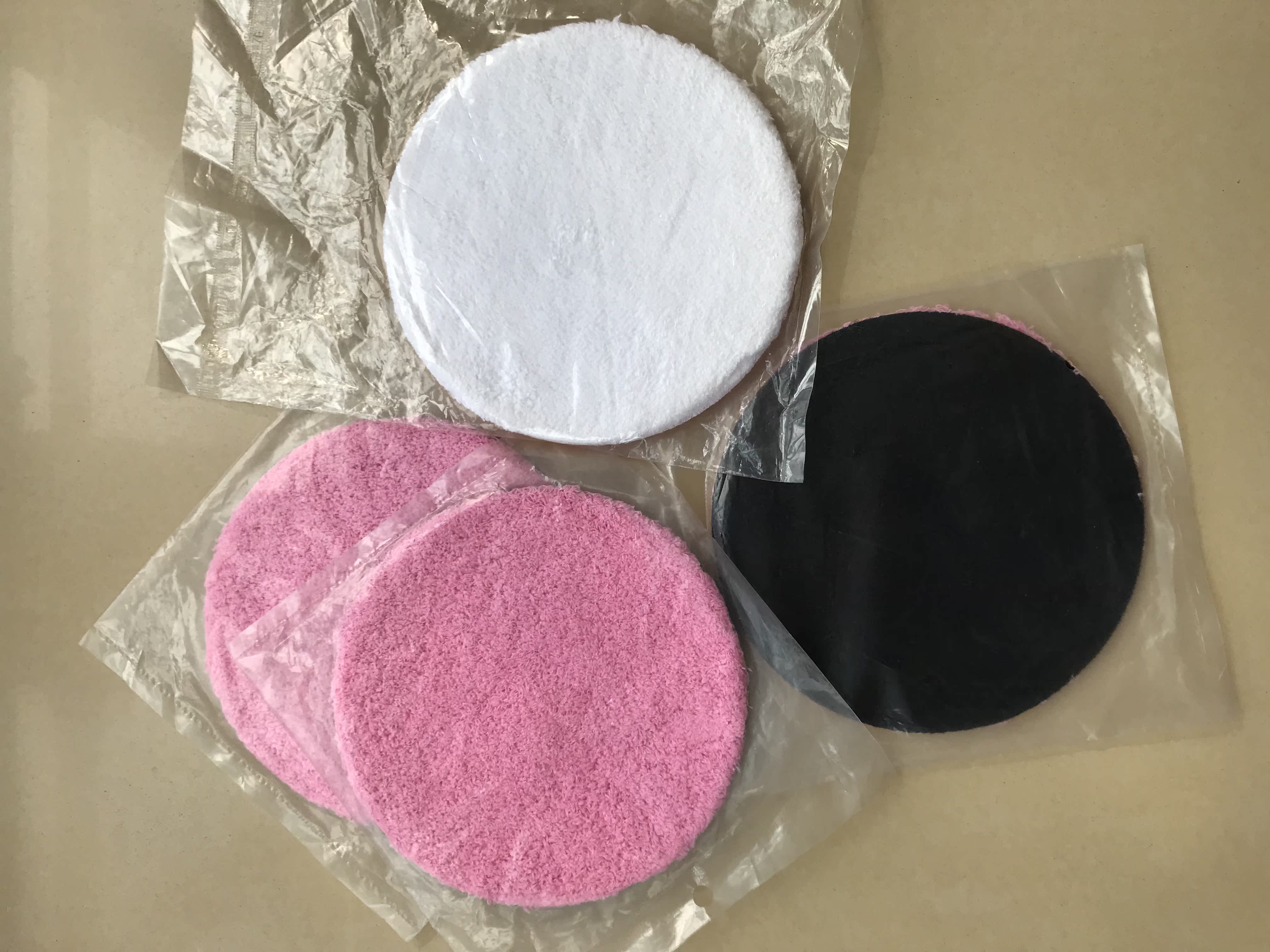 Car beauty polishing machine wax collection plate Restore adhesive waxing 6 inch towel cotton 155mm wax collection plate polishing plate