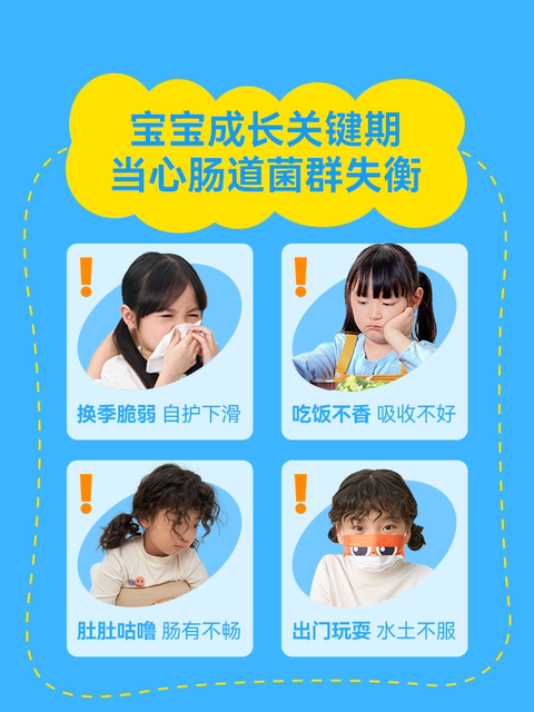 Wonderlab Wan Yi Lan Children's Probiotics Trillion Probiotics Infant Constipation Food Grade Small Yellow Bottle Powder