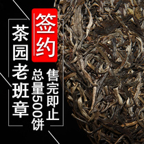 Head spring old class Zhang Yunnan old class Zhang Puer tea flagship tea cake 357G Seven-child cake