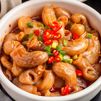 [椒香鱼肚250g麻辣鱼泡即食凉拌菜酒店饭店餐饮特色半成品冷盘凉菜]