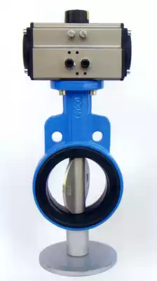 Pneumatic wafer butterfly valve D671F-10ZB1 D671X-16ZB3 D671X-16C