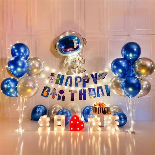 Воздушный шар, космонавт, цифровое вечернее платье