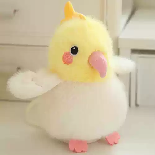 Милая плюшевая кукла, игрушка, детские птицы, подвеска, воробей