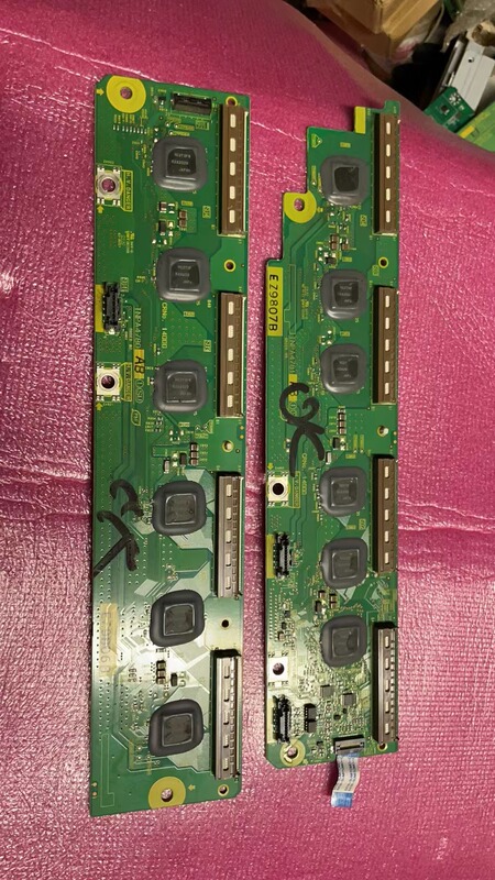 Disassembled Panasonic Th-P50X10C Buffer Board Su Board Sd Board Tnpa4780 Tnpa4781