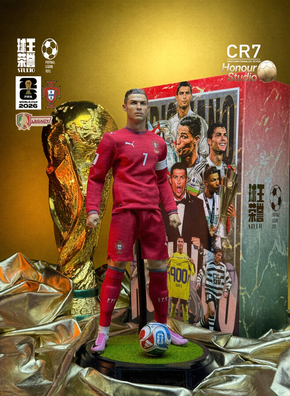 Football King Honor Cristiano Ronaldo Action Figure Cristiano Ronaldo Head Sculpt Cristiano Ronaldo Body Cristiano Ronaldo Figure 2026 World Cup New Model in Stock Football King Honor Cristiano Ronaldo Action Figure Cristiano Ronaldo Head Sculpt Cristiano Ronaldo Body Cristiano Ronaldo Figure 2026 World Cup New Model in Stock