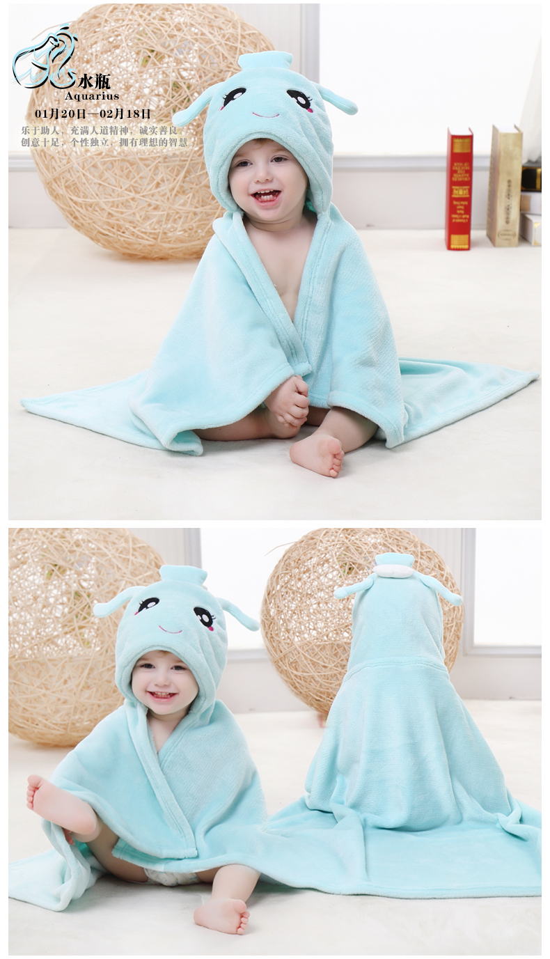 Cape pour enfant TOLO RABBIT en flanelle - Ref 2154496 Image 100