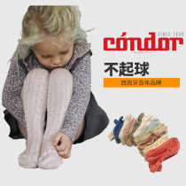 Spain condor autumn hollow pantyhose candy color hollow bottoming jumpsuit pure cotton can not afford ball baby