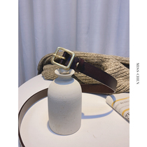 MissChen vintage belt neutral wind retro style INS Wind MARK