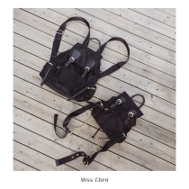 MissChen love shoulder bag nylon cloth chic schoolbag female harbor flavor