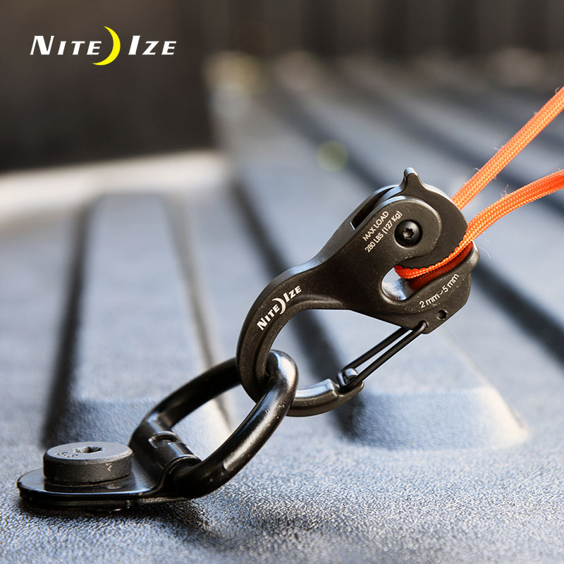 NiteIze Nai Love Outdoor Cartier Hook Hanging Rope Hook Pull Rope Hook Quick Hang Umbrella Rope Hook Tightener Car Fixing