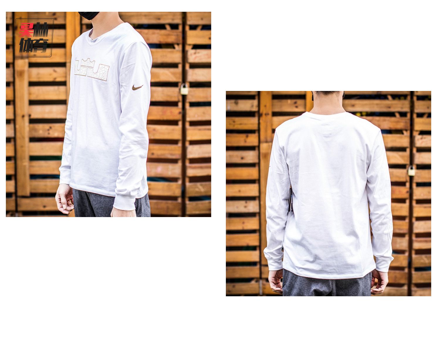Yulin Sports Nike / Nike Flying man logo AJ bóng rổ áo thun dài tay nam phần mỏng AQ3702 - Áo phông thể thao áo thun the thao nữ