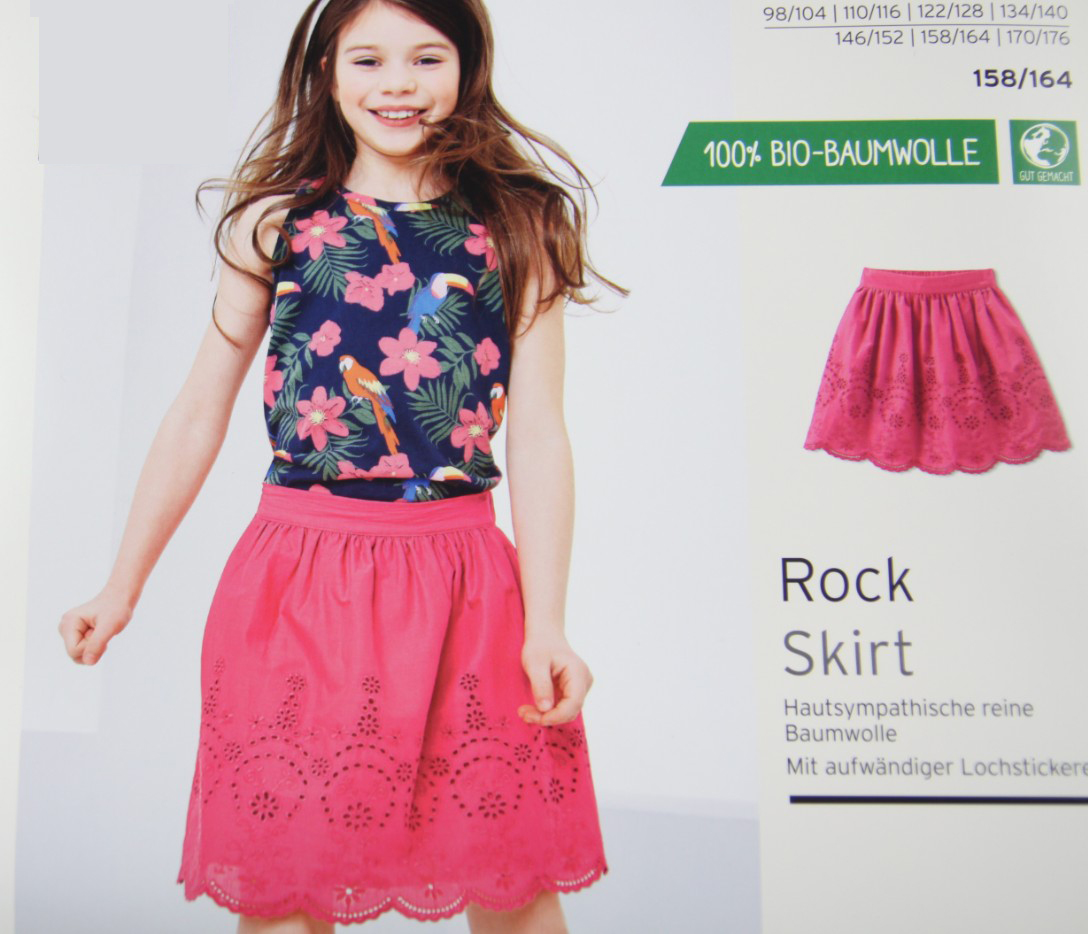Foreign trade girls cotton cute skirt X0122