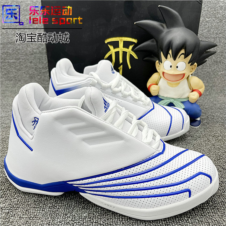 Adidas T-Mac 2.0 Restomod White and Blue Mcgrady 2021 Replica Fx4993 Fx4992