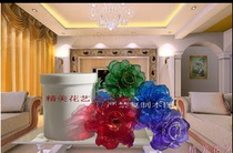 Flower-making liquid imported from Europe gradient color environmentally friendly gradient pearlescent large jar 500ML crystal flower material flower-making liquid