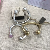 Spain personality pure handmade tide brand UNO DE 50 simple couple round bead opening bracelet women and men