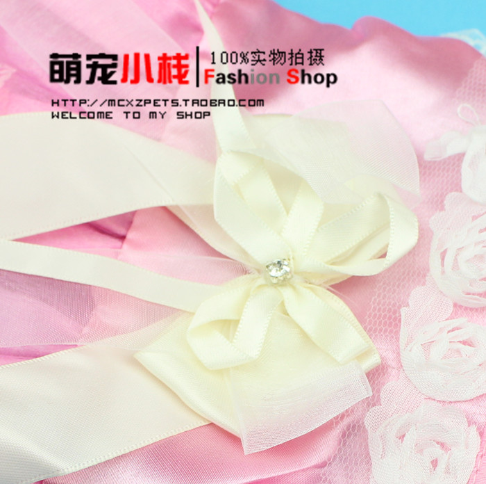 Full 68 Princess Dress Wedding Dress Pet Dress Dog Quần áo Teddy VIP Mùa hè Váy mỏng - Quần áo & phụ kiện thú cưng quần áo cho chó mèo giá rẻ