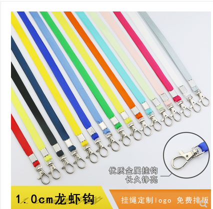 1 0cm Working license plate Document sleeve Sleeves Rope custom work card Chest Card Cover Hanging neck Factory Branded Sling