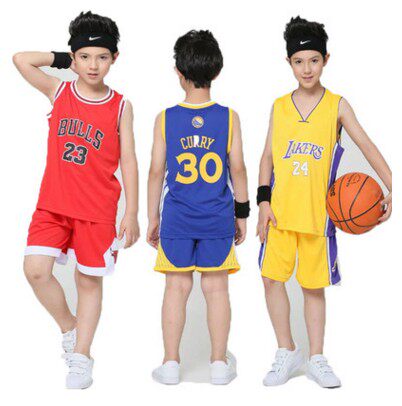 Children's basketball suit Curicobi James Bulls CUHK Scout Basketball Suit Suit Customizable Diy