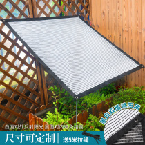 Fleshy shade net Balcony garden sunscreen net Black new insulation net Encrypted green plant shading net Cooling shading net