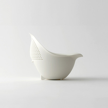 MARNA Japan imported Japanese-style kitchen household drain basket multi-functional creative plastic fruit plate washing basket