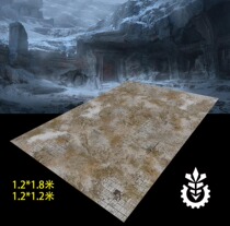 Small wheat fantastic tales lu Warhammer pp terrain blanket pad 1 2x1 8 m 1 2*1 2 State Key Laboratory of frozen soil Temple