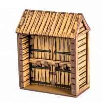 Wheat Record Warhammer pp 28mm 1:56 Wooden Scene Fence Gate