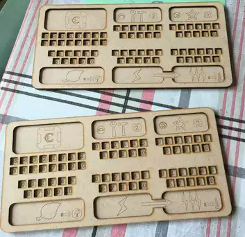 Wheat seed smell record wooden player panel transformation mars terraforming mars