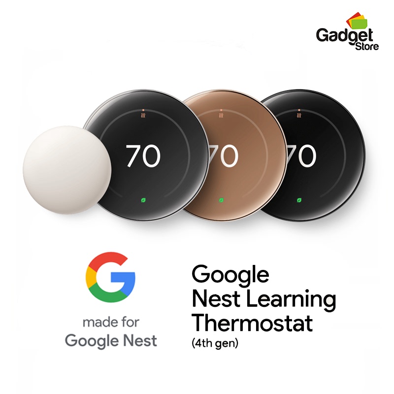 Google Nest 4Th 4Th Generation Thermostat Control Panel Smart Energy-Saving Air Conditioning Panel Us Version Thermostat